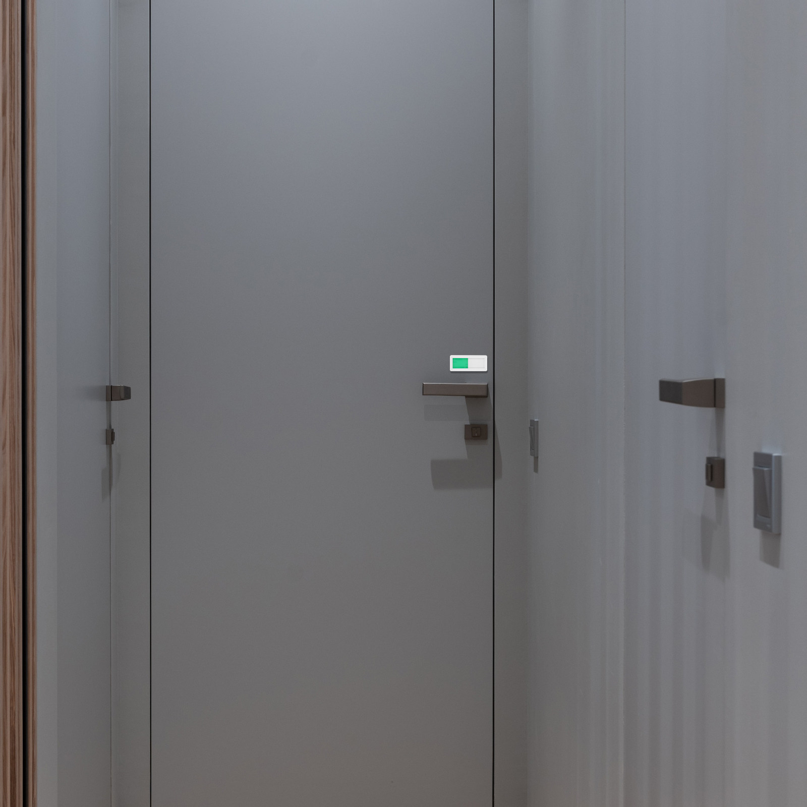 Home Bathroom Occupied Sign - Tanda Toilet Kosong/Selesai Digunakan, Indikator Geser
