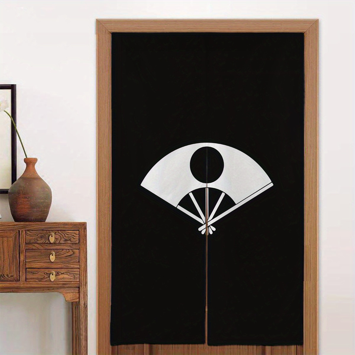 Japanese Home Bathroom Design - 1 Buah Tirai Pintu Gaya Jepang