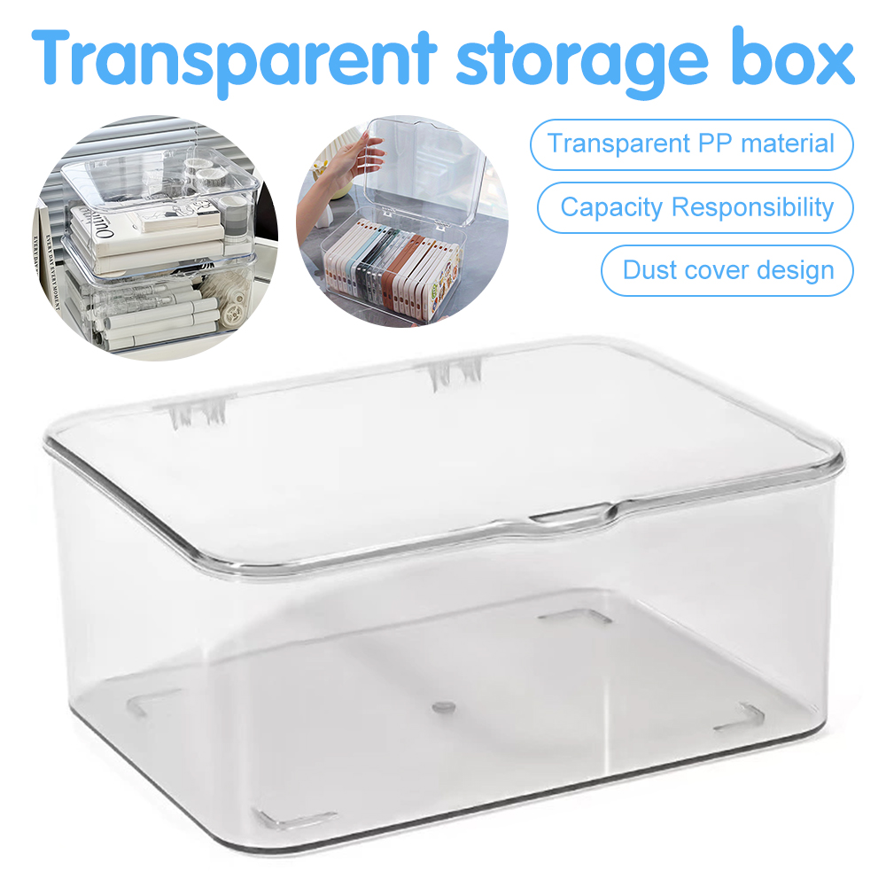 Home Essentials Bathroom Rack - Organizer Casing Ponsel Akrilik Transparan dengan