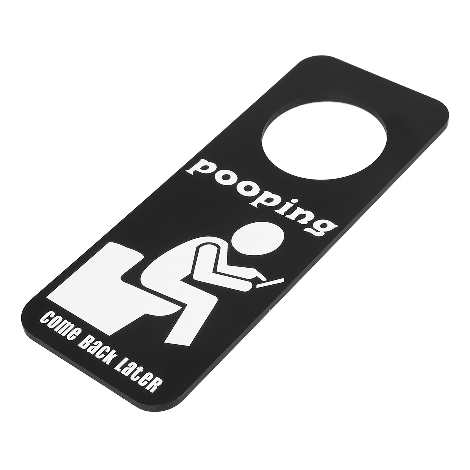 Home Bathroom Occupied Sign - Papan Tanda Toilet Lucu 'Sedang Digunakan',