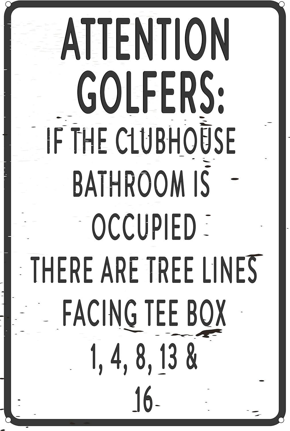 Home Bathroom Occupied Sign - Toothsome Studios Perhatian Pegolf, Jika Kamar