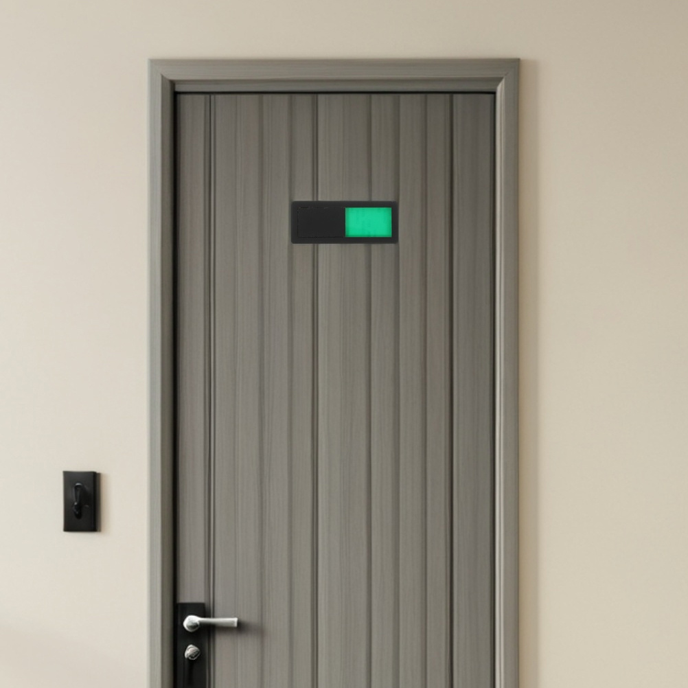 Home Bathroom Occupied Sign - 2 buah Papan Tanda Pintu Tersedia/Tidak
