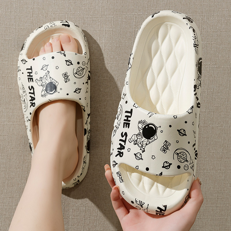 Home Bathroom Wear - Sandal untuk wanita, pakaian luar ruangan