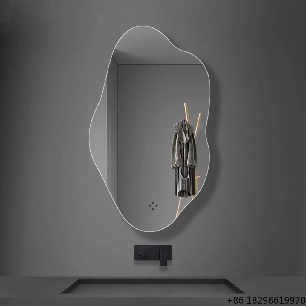 Home Goods Bathroom Mirrors - Cermin Dinding Kamar Mandi Bentuk Tidak