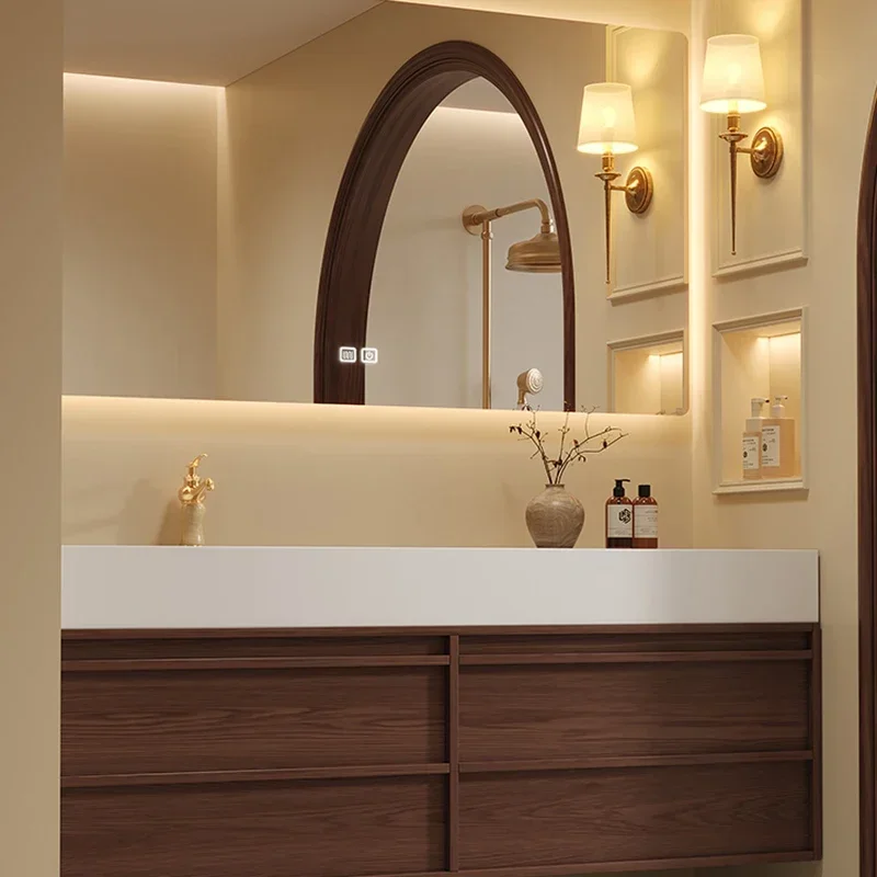 Japanese Home Bathroom Design - Rak Wastafel Kamar Mandi Desain Italia,