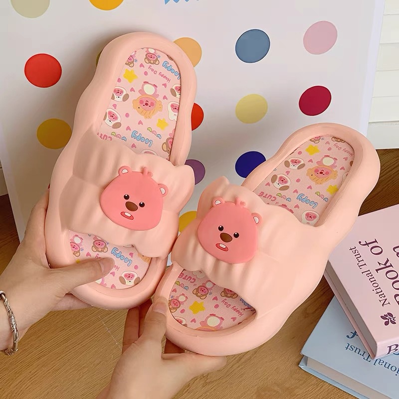 Sandal beruang hutan lucu untu - Home Bathroom Wear ulasan dan harga