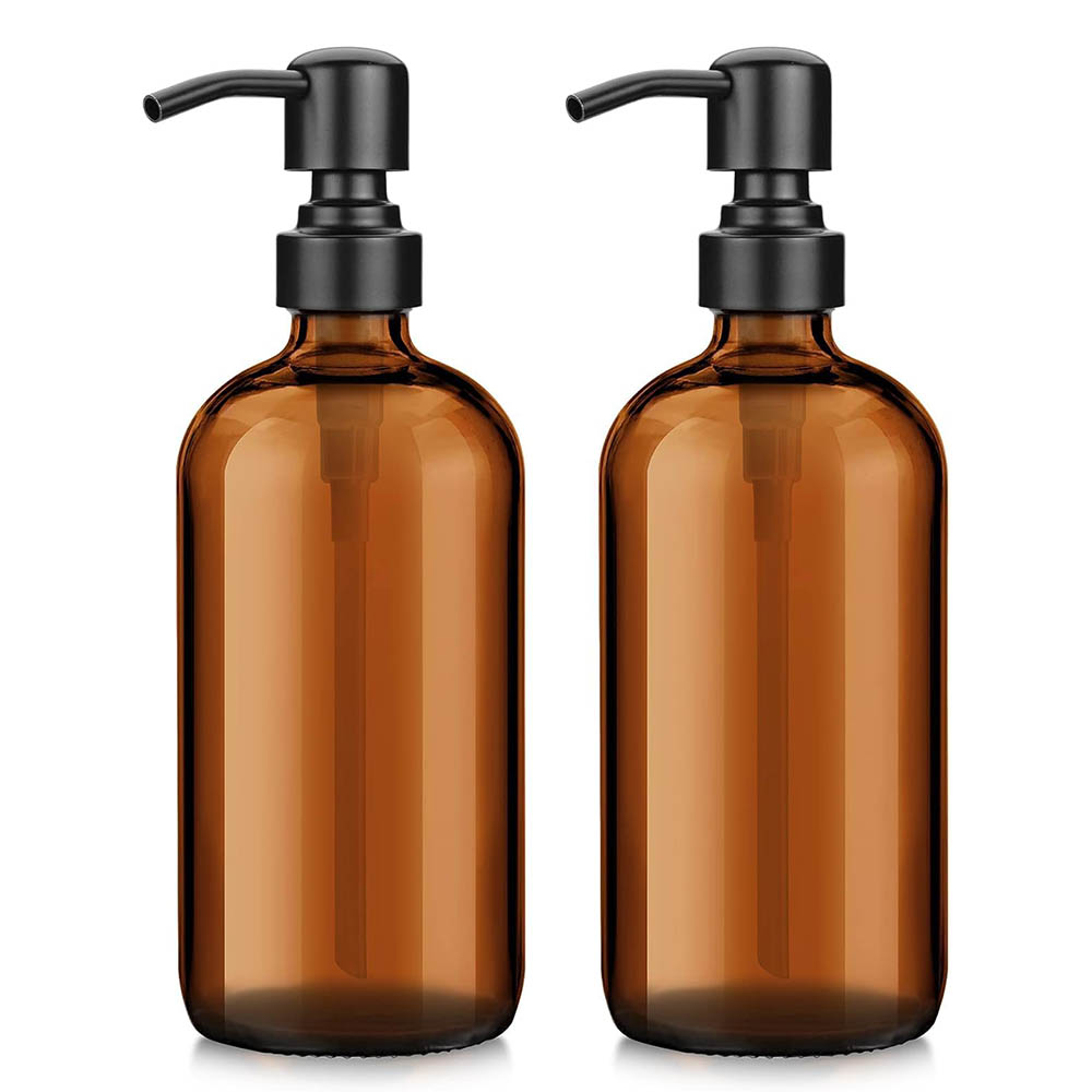 Dispenser Sabun Kaca Amber den - Glass Soap Dish ulasan dan harga