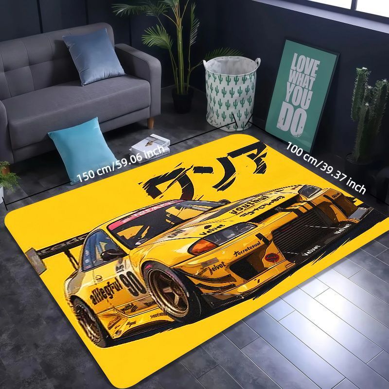 Karpet Desain Balap Jalanan Je - Japanese Home Bathroom Design ulasan dan harga