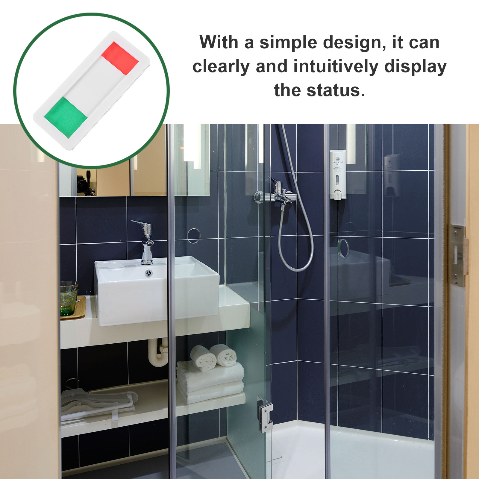 Tanda Toilet Kosong/Selesai Di - Home Bathroom Occupied Sign ulasan dan harga