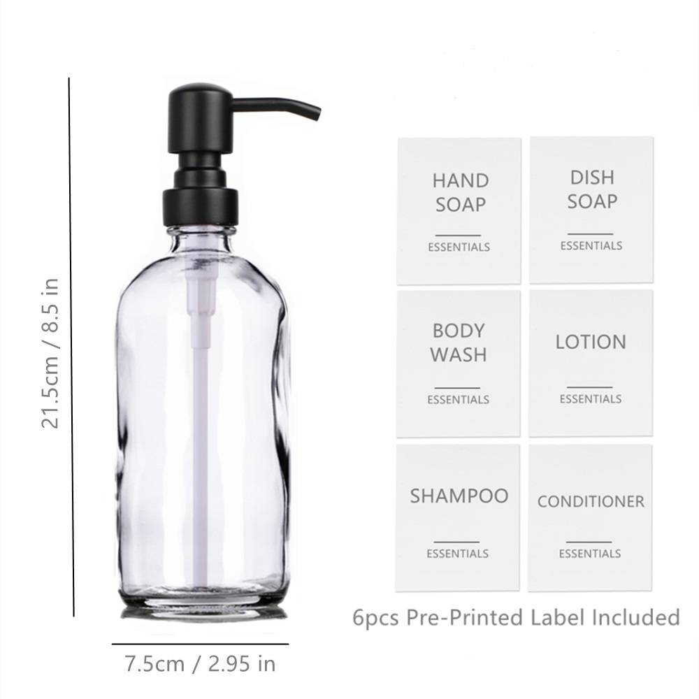 Dispenser sabun kaca bening, S - Glass Soap Dish ulasan dan harga