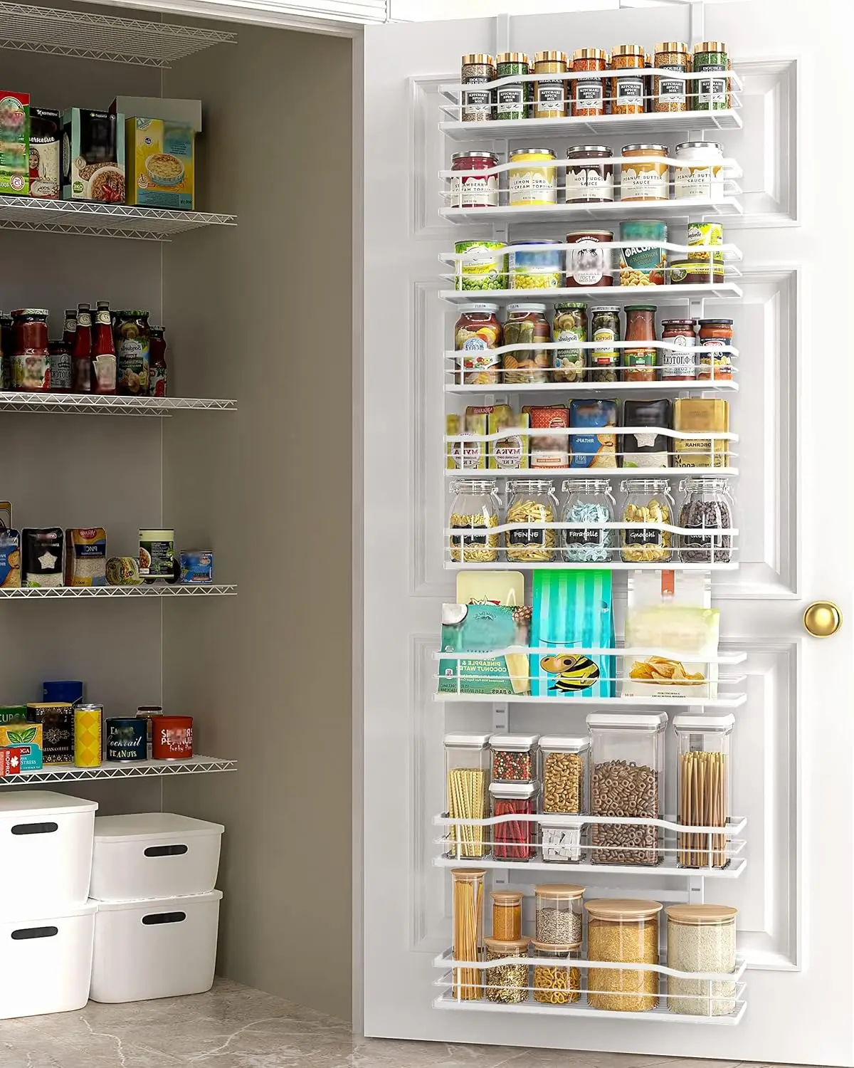 Organizer Pantry 9 Tingkat War - Home Essentials Bathroom Rack ulasan dan harga