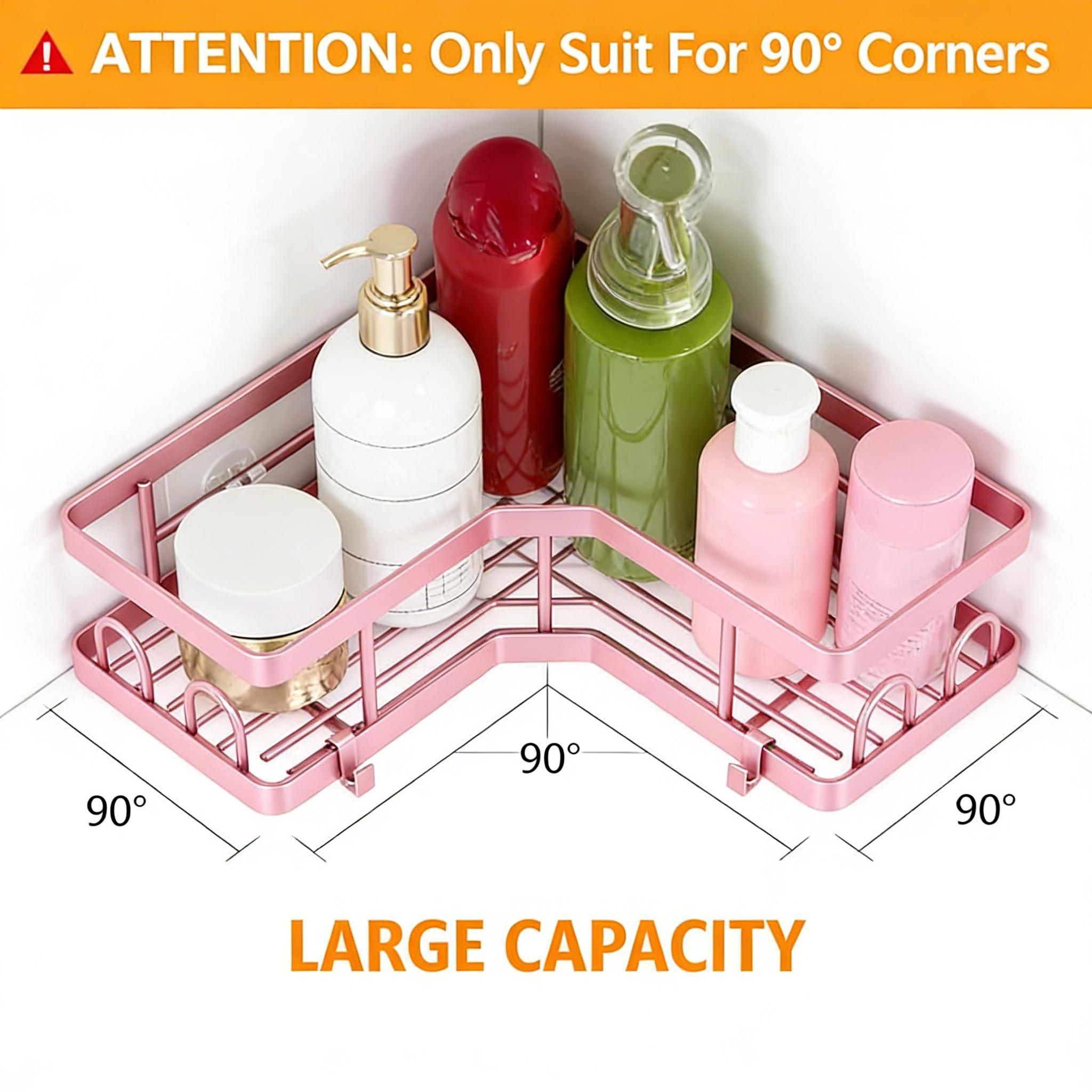 5Pcs Set Rak Penyimpanan Kamar - Home Essentials Bathroom Rack ulasan dan harga