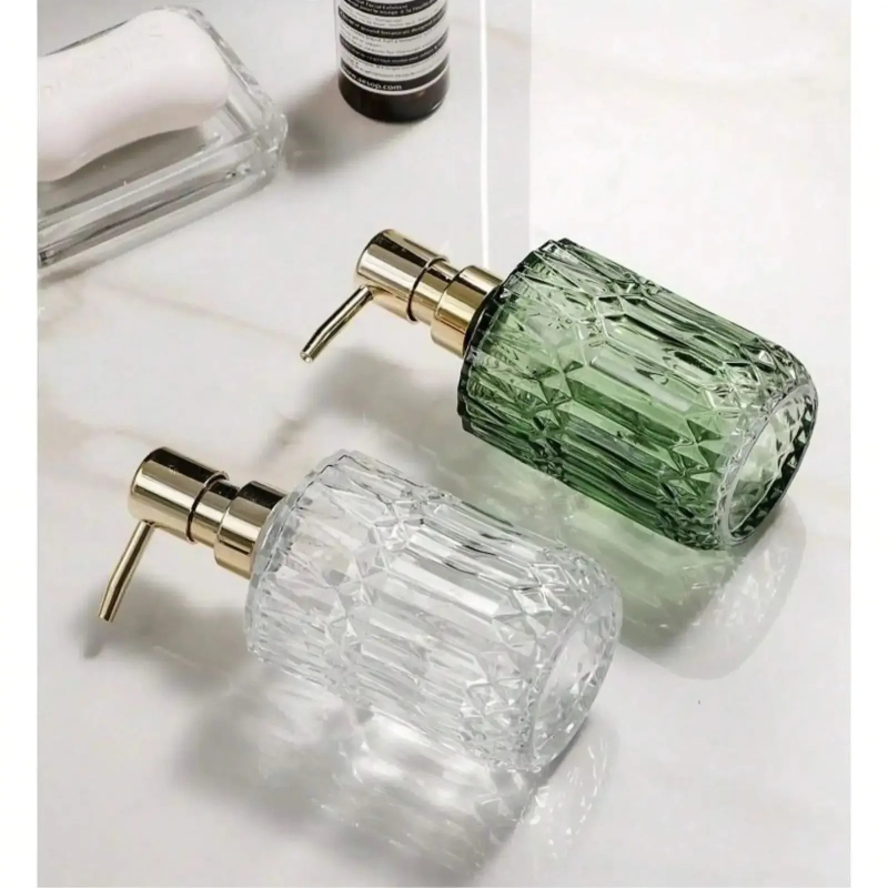 Dispenser Sabun Cair Manual 40 - Glass Soap Dish ulasan dan harga