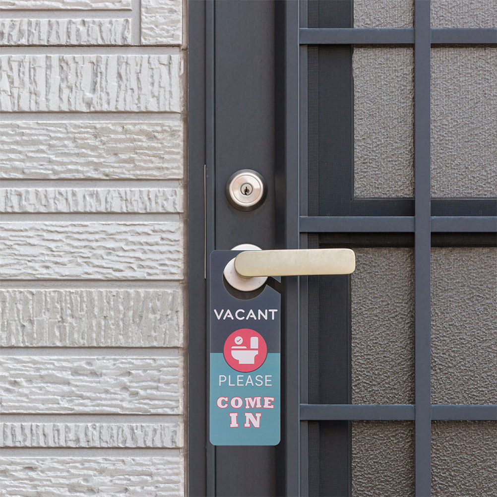 2 Buah Tanda Penggunaan Kamar  - Home Bathroom Occupied Sign ulasan dan harga