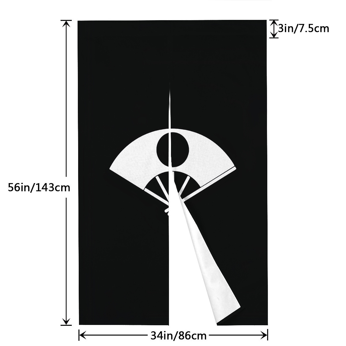 1 Buah Tirai Pintu Gaya Jepang - Japanese Home Bathroom Design ulasan dan harga