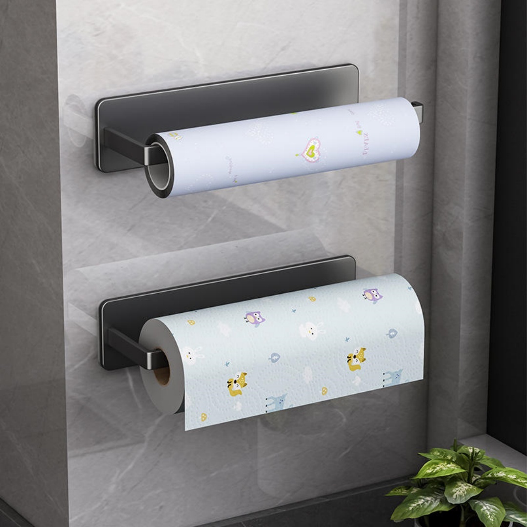 Tempat Tisu Dinding, Tanpa Per - Home Essentials Bathroom Rack ulasan dan harga