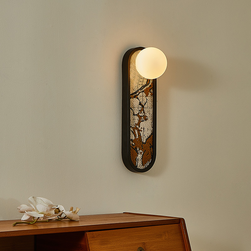 Lampu Dinding Gaya Wabi Sabi J - Japanese Home Bathroom Design ulasan dan harga