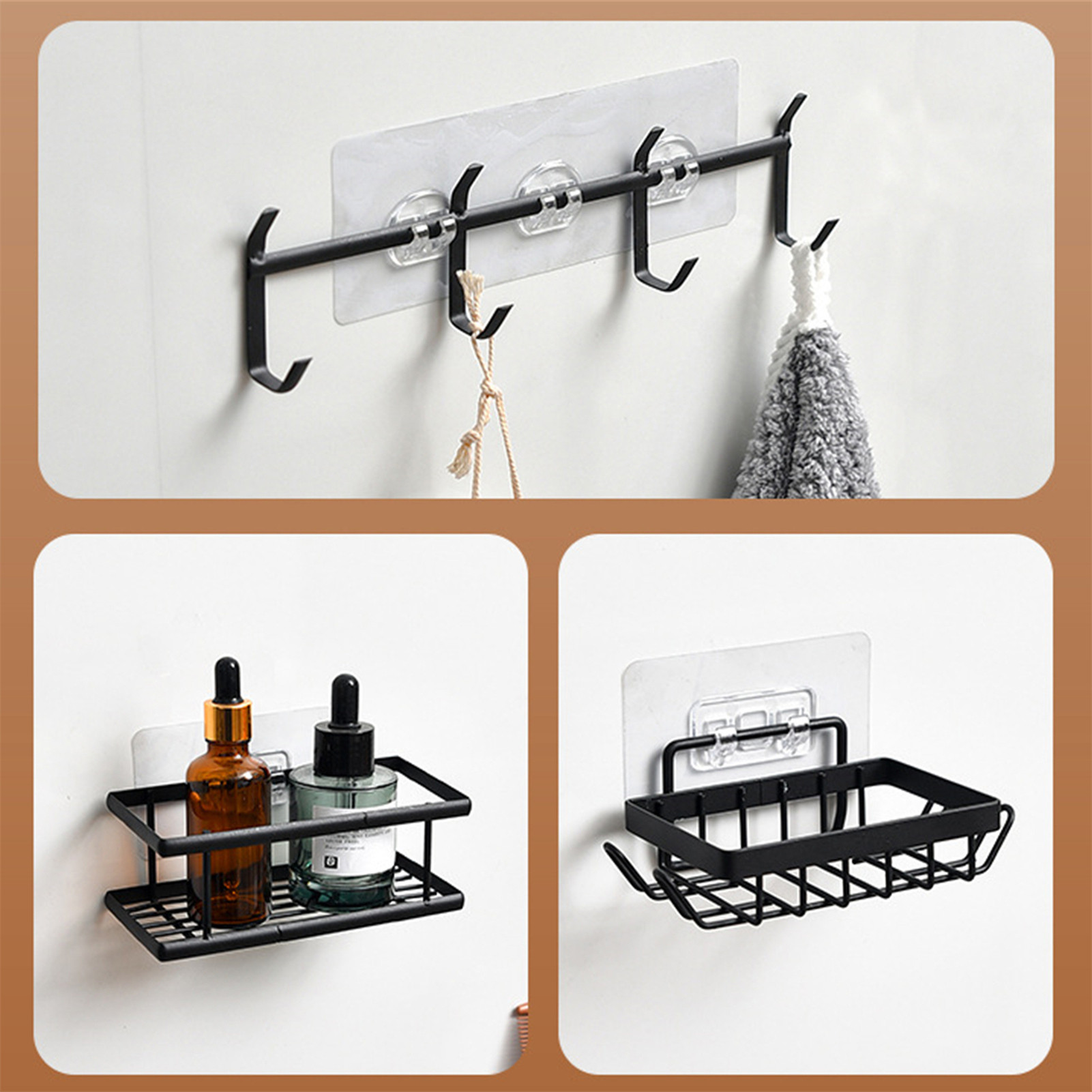 Rak Organizer Kamar Mandi, Set - Home Essentials Bathroom Rack ulasan dan harga
