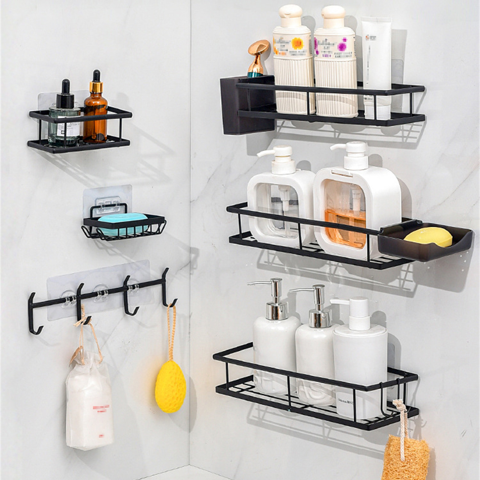 Rak Organizer Kamar Mandi, Set - Home Essentials Bathroom Rack ulasan dan harga