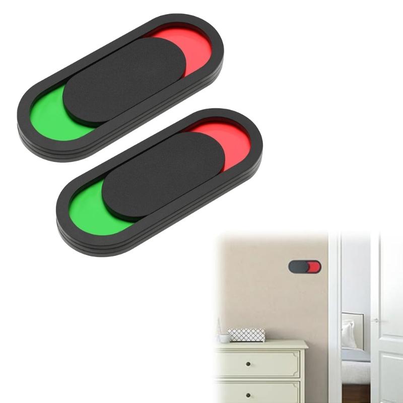 Inti 2pcs Kosong Tanda Pintu y - Home Bathroom Occupied Sign ulasan dan harga