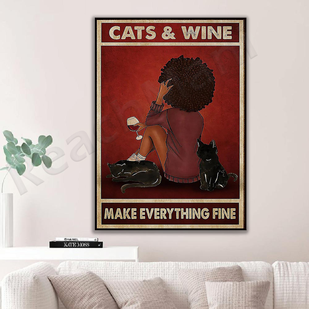 Poster seni dinding ratu hitam - Home Goods Bathroom Mirrors ulasan dan harga