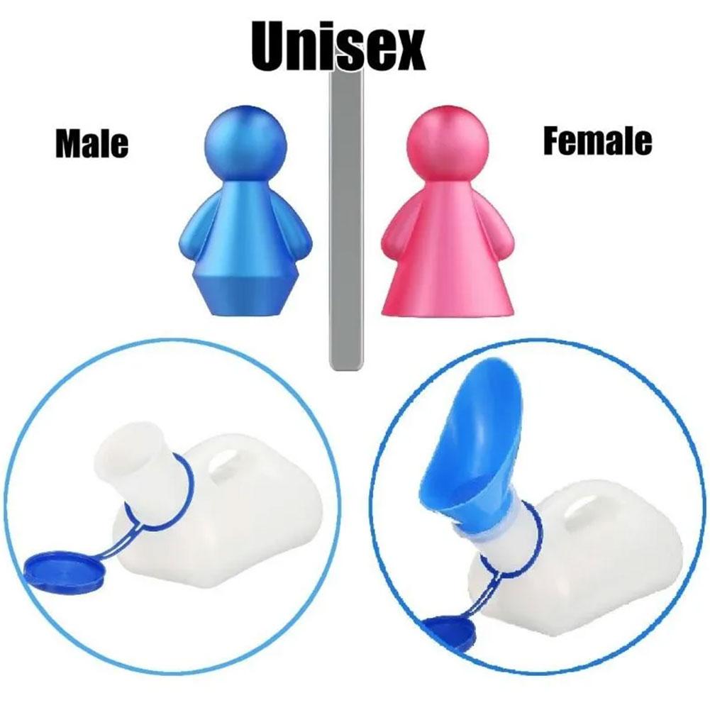 Botol Urinal Portabel 1000ML U - Home Bathroom With Urinal ulasan dan harga