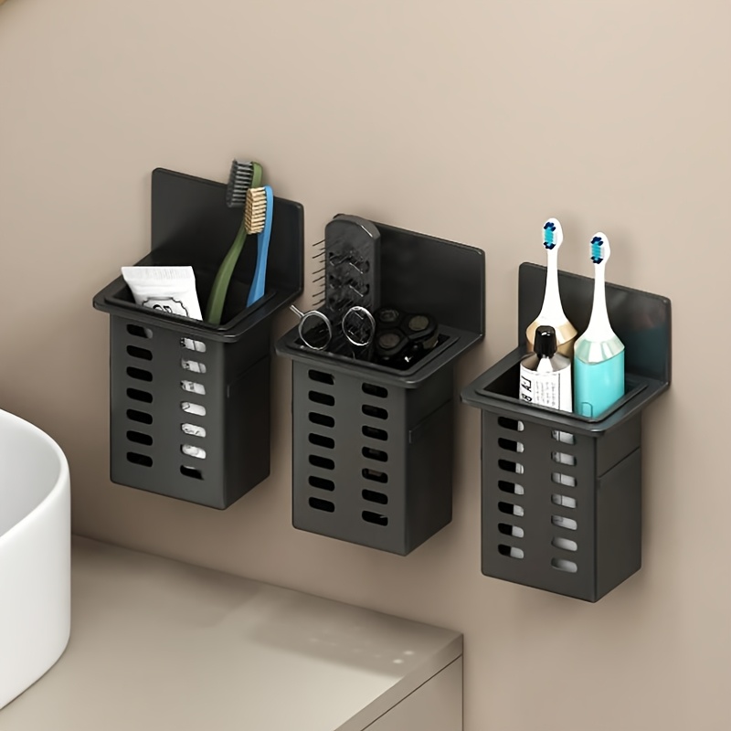 Set 1/2/4 Buah Tempat Sikat Gi - Home Essentials Bathroom Rack ulasan dan harga