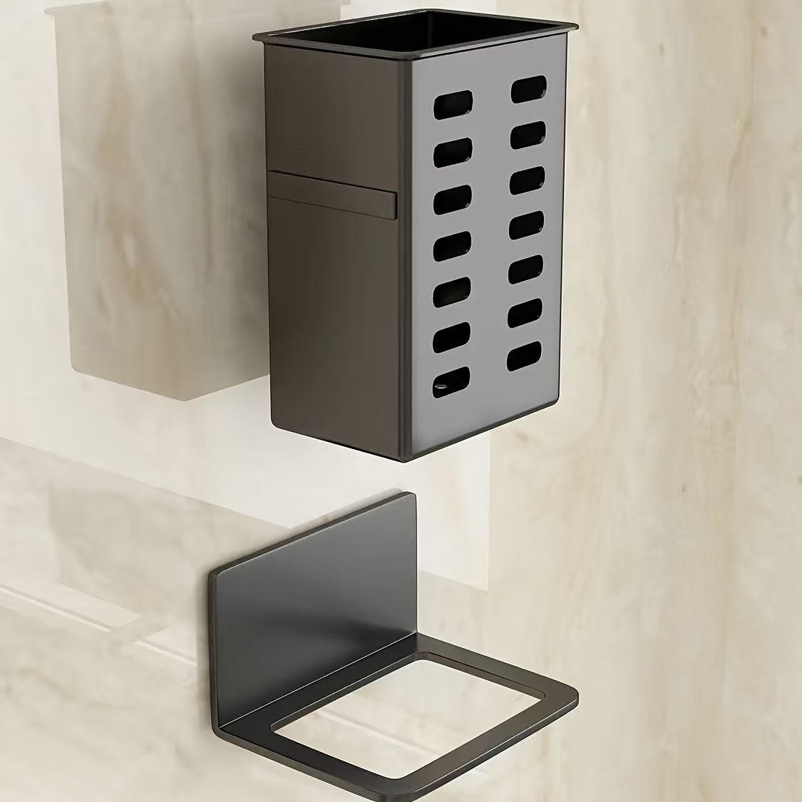 Set 1/2/4 Buah Tempat Sikat Gi - Home Essentials Bathroom Rack ulasan dan harga