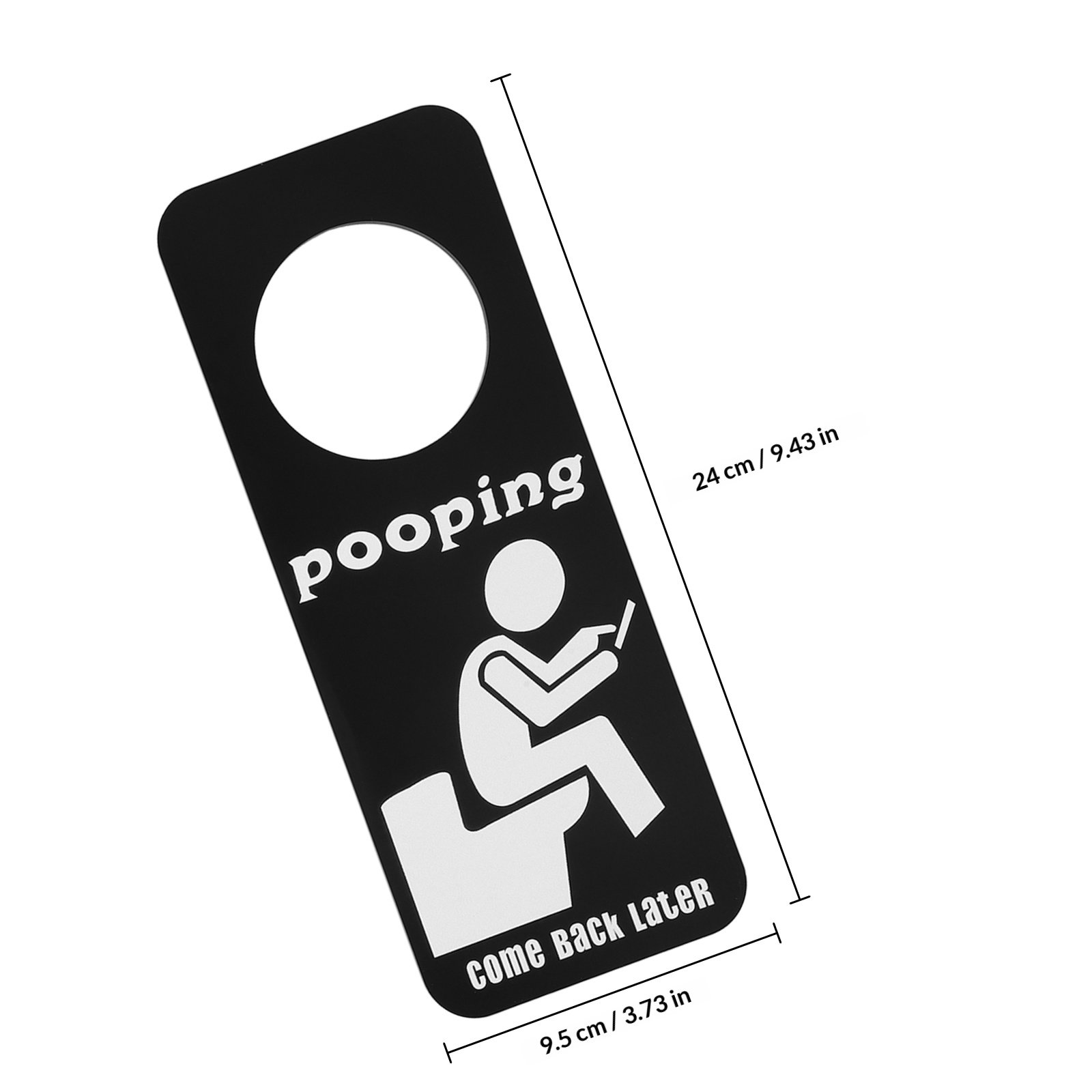 Papan Tanda Toilet Lucu 'Sedan - Home Bathroom Occupied Sign ulasan dan harga