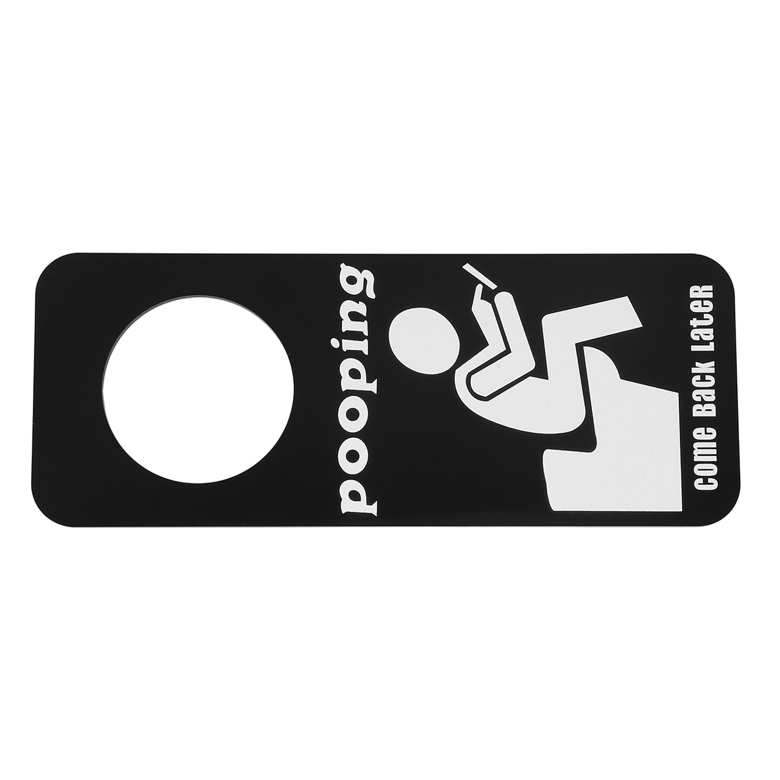 Papan Tanda Toilet Lucu 'Sedan - Home Bathroom Occupied Sign ulasan dan harga
