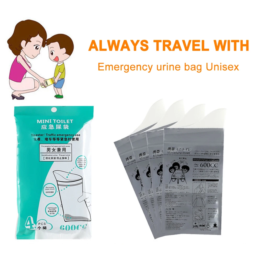 4-20 buah tas urin darurat lua - Home Bathroom With Urinal ulasan dan harga
