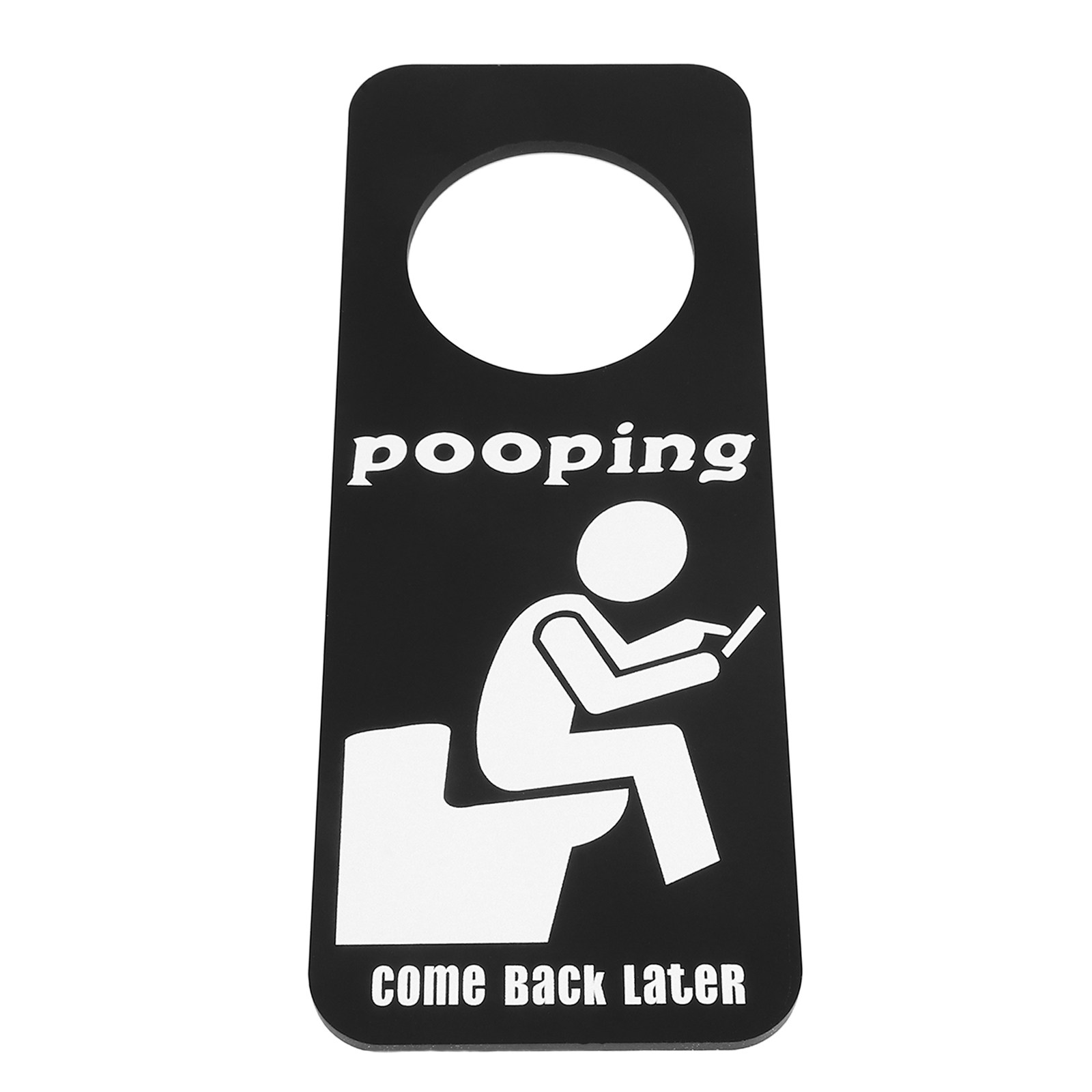 Papan Tanda Pintu Kamar Mandi  - Home Bathroom Occupied Sign ulasan dan harga