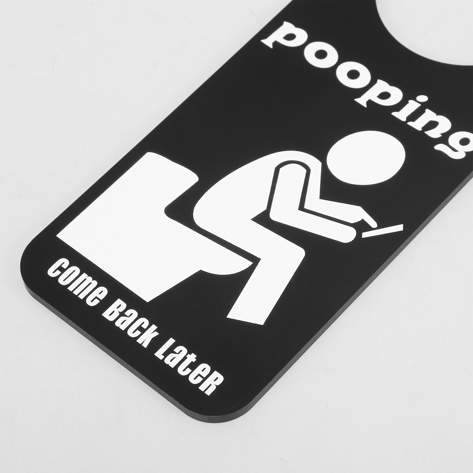 Papan Tanda Pintu Kamar Mandi  - Home Bathroom Occupied Sign ulasan dan harga