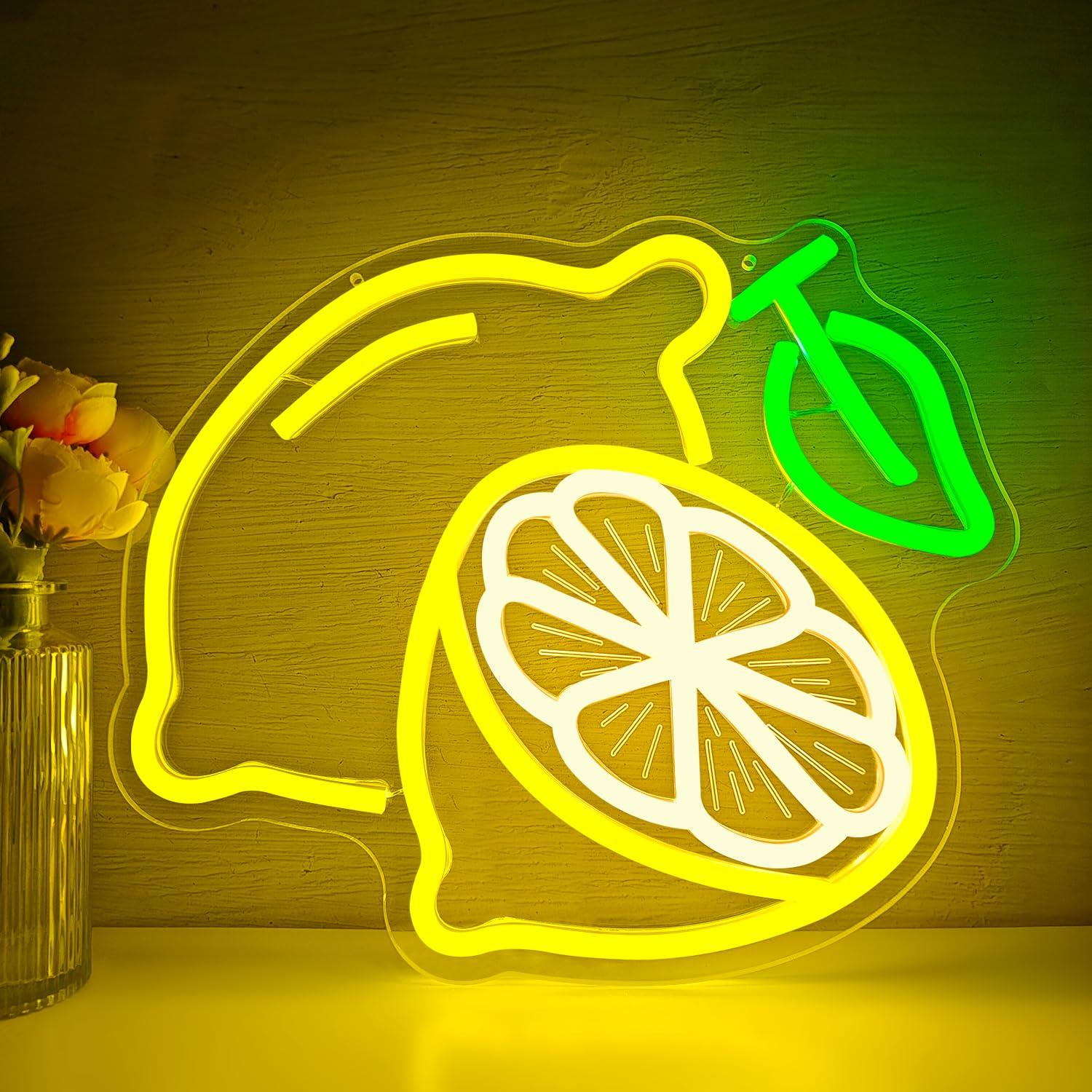 Lampu Neon LED Lemon yang Dapa - Home And Bathroom ulasan dan harga