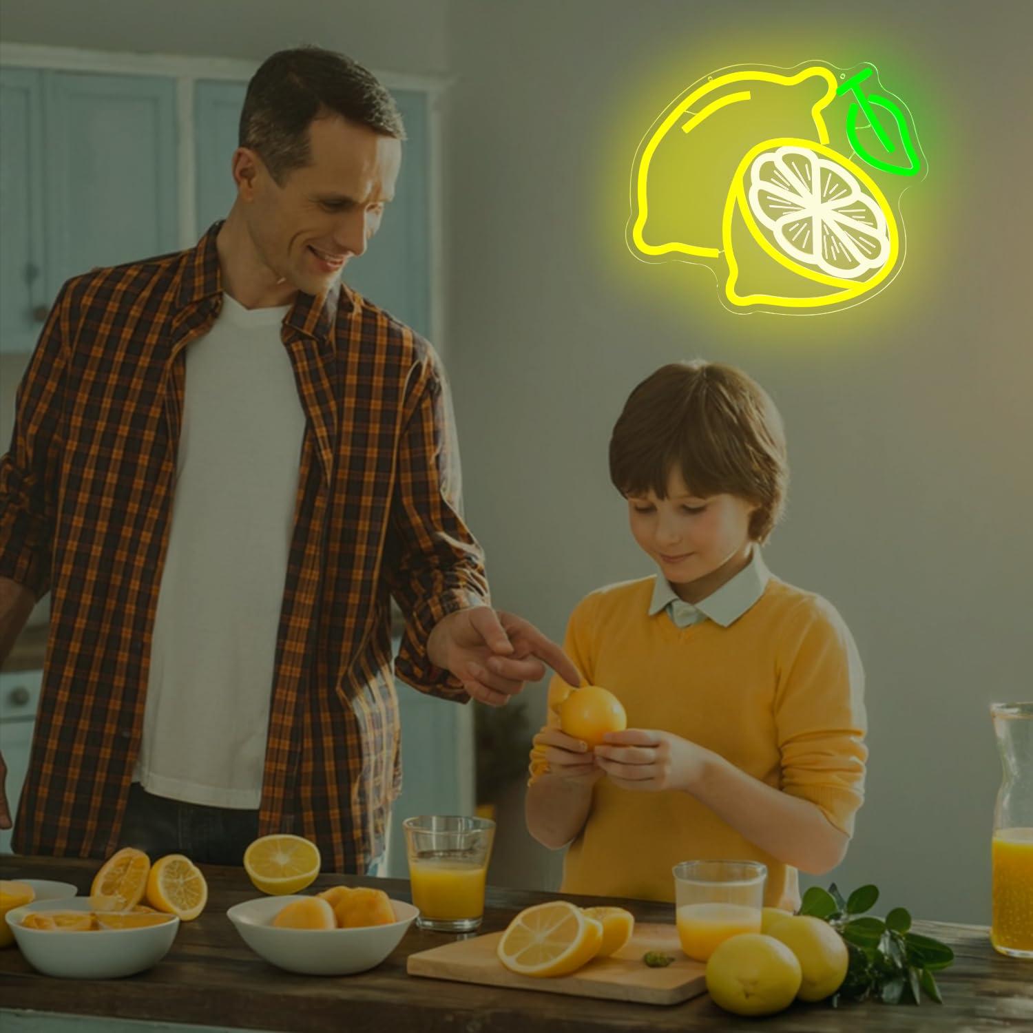 Lampu Neon LED Lemon yang Dapa - Home And Bathroom ulasan dan harga