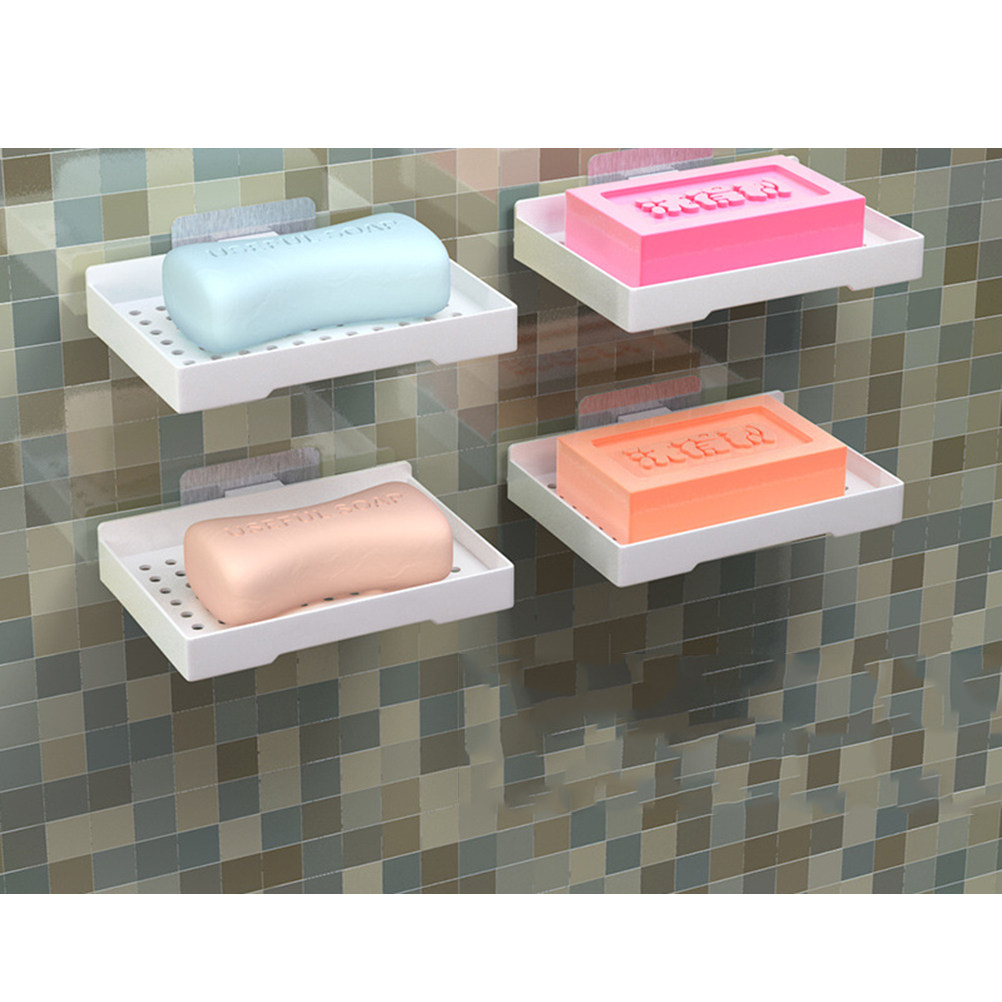 2 Buah Tempat Sabun Tempel Din - Glass Soap Dish ulasan dan harga