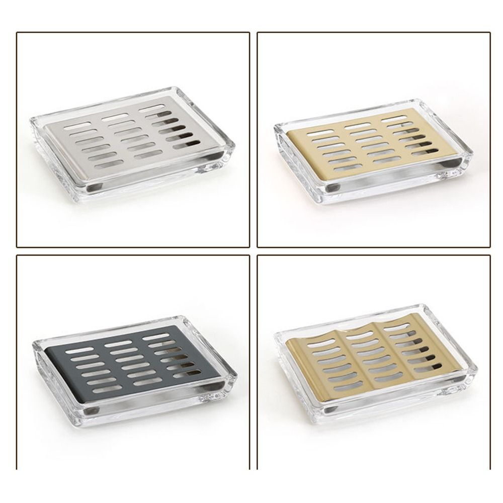 Rak Sabun Kaca Stainless Steel - Glass Soap Dish ulasan dan harga