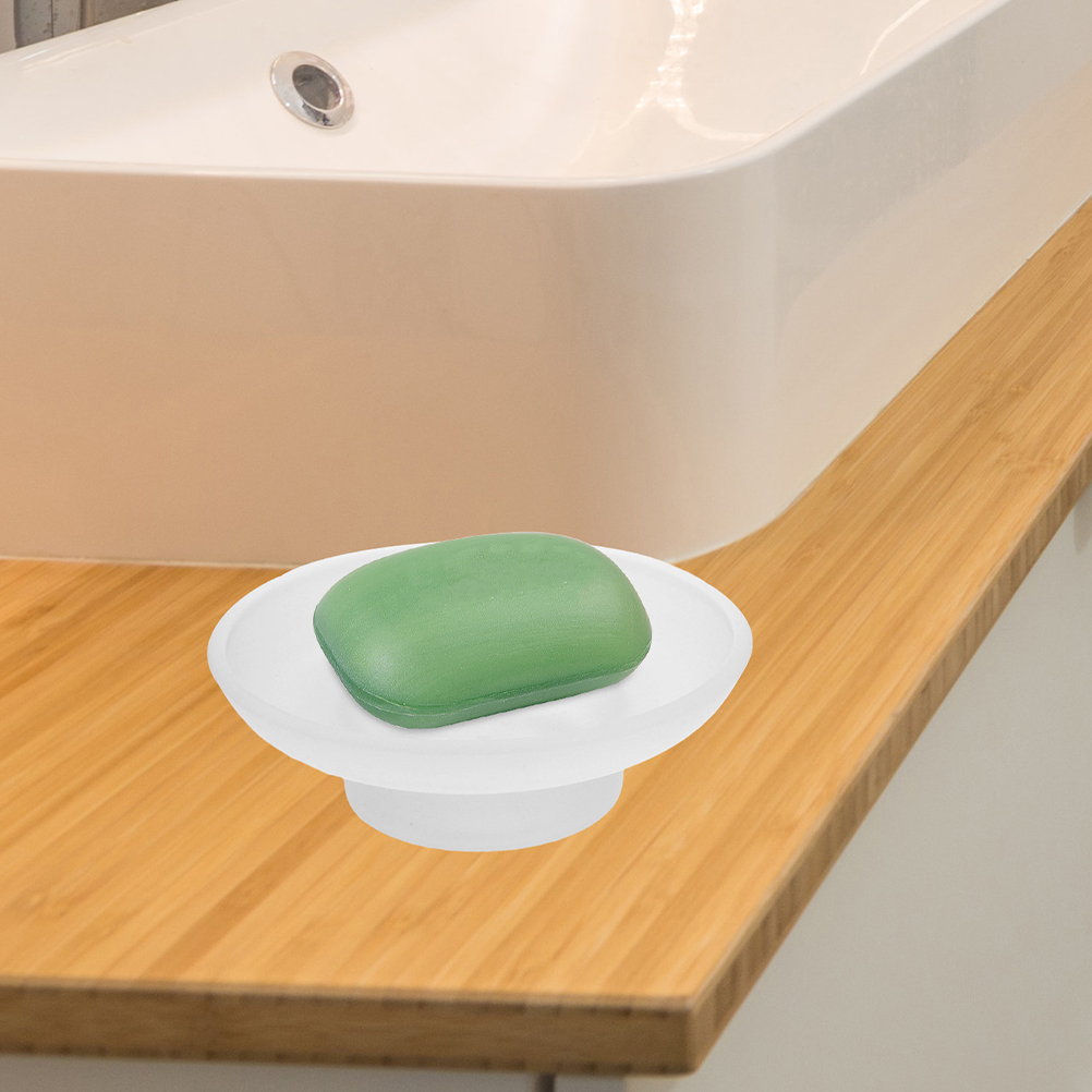 Tempat Sabun Kaca Buram Tempat - Glass Soap Dish ulasan dan harga