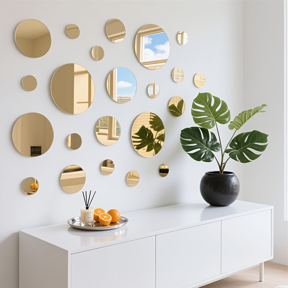 Stiker Dinding Cermin Akrilik  - Home Goods Bathroom Mirrors ulasan dan harga