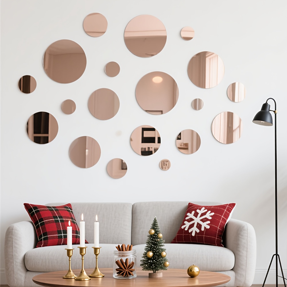 Stiker Dinding Cermin Akrilik  - Home Goods Bathroom Mirrors ulasan dan harga