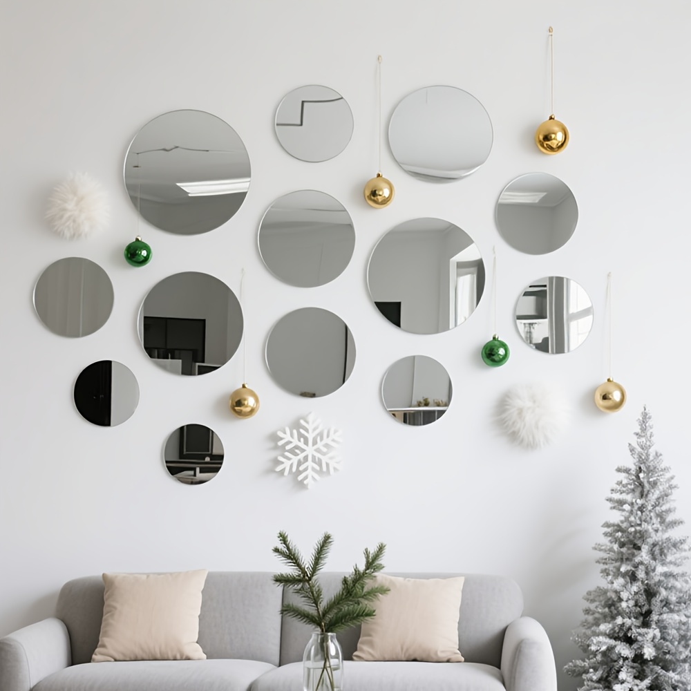 Stiker Dinding Cermin Akrilik  - Home Goods Bathroom Mirrors ulasan dan harga