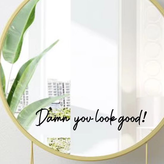 Stiker Cermin Cantik Dekorasi  - Home Goods Bathroom Mirrors ulasan dan harga